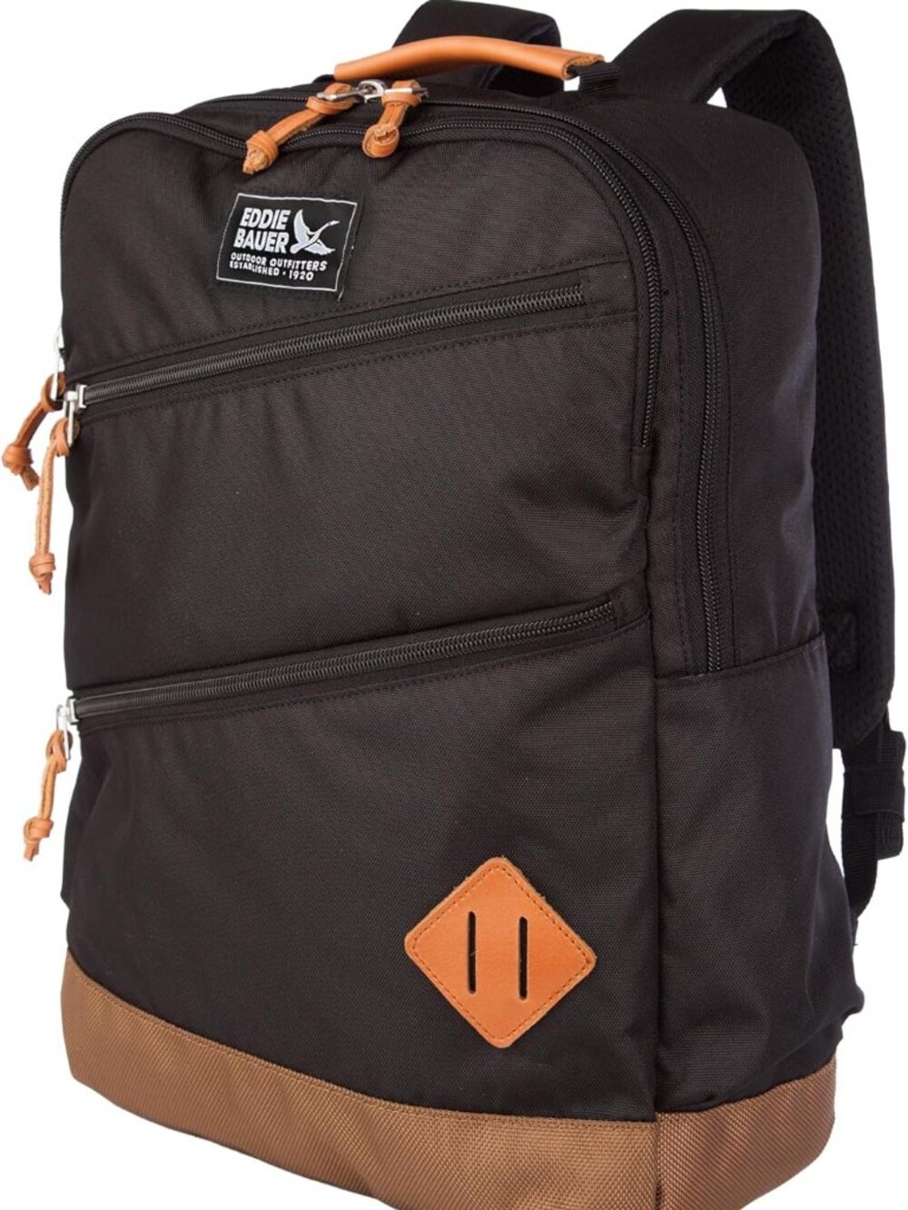 NWT! Eddie Bauer Backpack 25L Bygone Campus DXL Laptop Bag w/Bottle Pockets